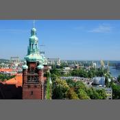 Szczecin, panorama z Muzeum Morskiego