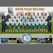 Legia Warszawa Mistrz Polski 2001/2002