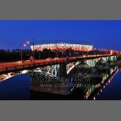 Stadion Narodowy widok z nad Wisły