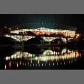 Stadion Narodowy widok z nad Wisły