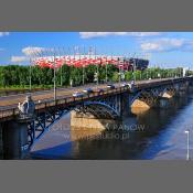 Stadion Narodowy widok z nad Wisły