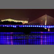 Stadion Narodowy, widok z nad Wisły