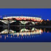 Stadion Narodowy widok z nad Wisły