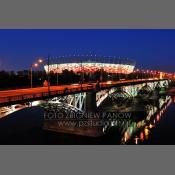 Stadion Narodowy widok z nad Wisły