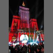 Warszawa - prezentacja piłki na EURO 2012.