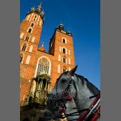 Kraków, Rynek Główny, kościół Mariacki