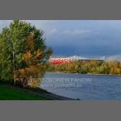 Stadion Narodowy widok z nad Wisły