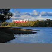 Stadion Narodowy widok z nad Wisły