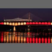 Stadion Narodowy, widok z nad Wisły