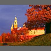 Kraków, widok na Wawel z nad Wisły