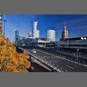 Warszawa, panorama Centrum