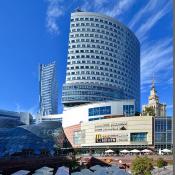 Warszawa, panorama Centrum