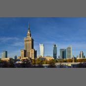 Warszawa, panorama Centrum