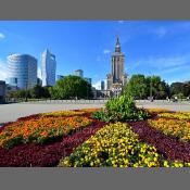 Warszawa, panorama Centrum