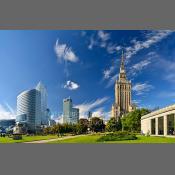 Warszawa, panorama Centrum