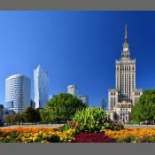 Warszawa, panorama Centrum