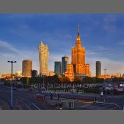 Warszawa, panorama Centrum