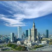 Warszawa, panorama Centrum