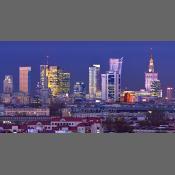 Warszawa, panorama ze Szczęśliwic