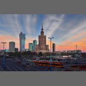 Warszawa, panorama Centrum