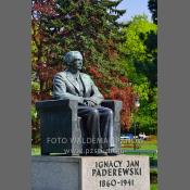 Warszawa-Pomnik Ignacego Jana Paderewskiego