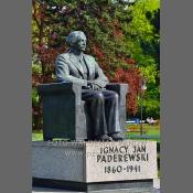 Warszawa-Pomnik Ignacego Jana Paderewskiego