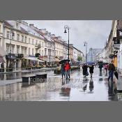 Warszawa-ulica  Nowy Świat 