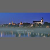 Kraków, panorama z nad Wisły