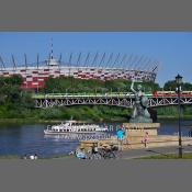 Syrenka Warszawska i stadion Narodowy