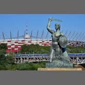 Syrenka Warszawska i stadion Narodowy