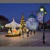 Iluminacje świąteczne w Warszawie