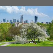 Warszawa, Panorama z Moczydła