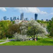 Warszawa, Panorama z Moczydła