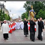 Warszawa-ulica Krakowskie Przedmieście