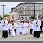 Warszawa-ulica Krakowskie Przedmieście