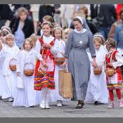 Warszawa-ulica Krakowskie Przedmieście