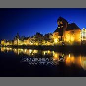 Gdańsk panorama starego miasta