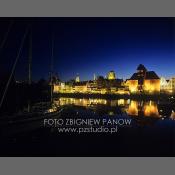 Gdańsk panorama starego miasta