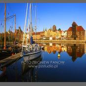 Gdańsk panorama starego miasta