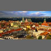 Warszawa, panorama z Teatru Wielkiego