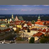 Warszawa, panorama z Teatru Wielkiego