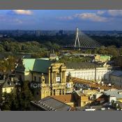 Warszawa, panorama z Teatru Wielkiego