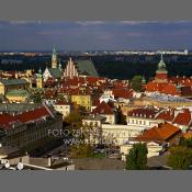 Warszawa, panorama z Teatru Wielkiego